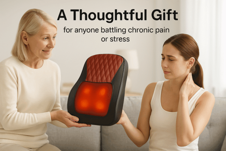 ThermaNeck™ Heated Neck & Shoulder Massager gift for health