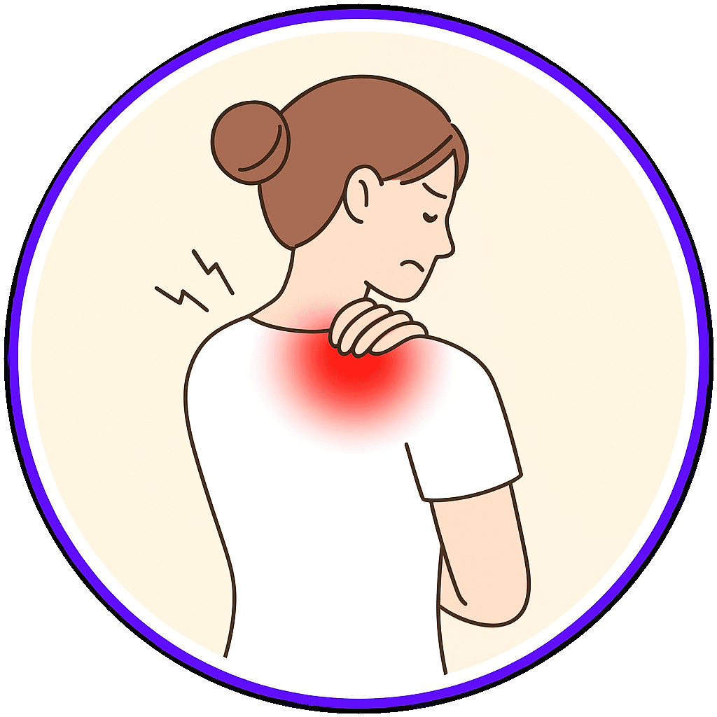 ThermaNeck™ Heated Neck & Shoulder Massager shoulder pain