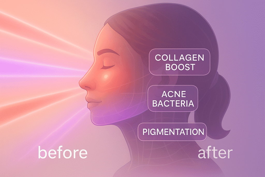 GlowNIR 7-Color LED Therapy Mask see